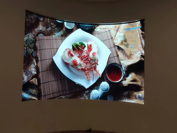 奉节室内P2.5弧形LED屏